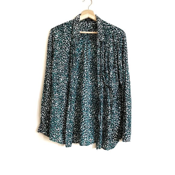Aritzia | Babaton Pattern Button Up Blouse - Picture 3 of 10